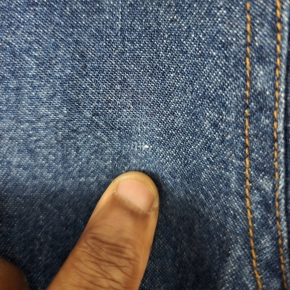 Stone bridge Demin Shirt 1XL Plus Vintage Blue ShortSleeve Chambray Embroidered - Picture 9 of 16